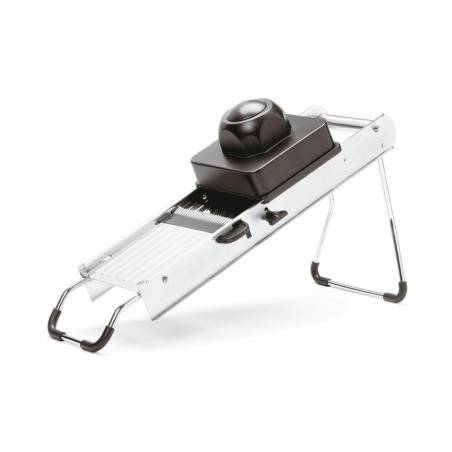 Mandolina profesional con carro y 7 cuchillas intercambiables de acero inoxidable