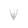 Gold Plast transparent wine water goblet cl 18