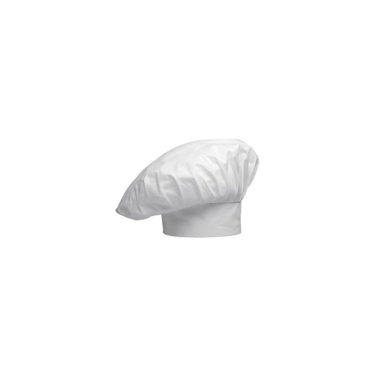 Gorro de cocinero clásico de algodón blanco Egochef