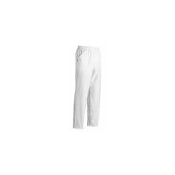 Pantalon à cordon de chef taille XL blanc