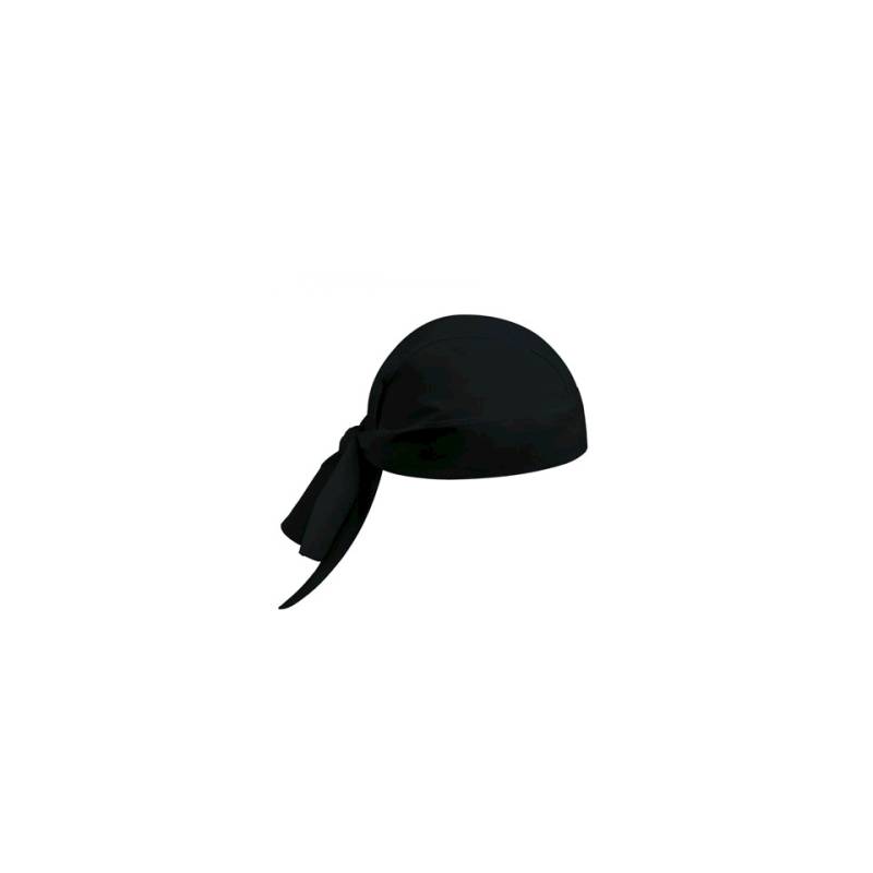 Pañuelo de cocinero Egochef negro de poliéster y algodón