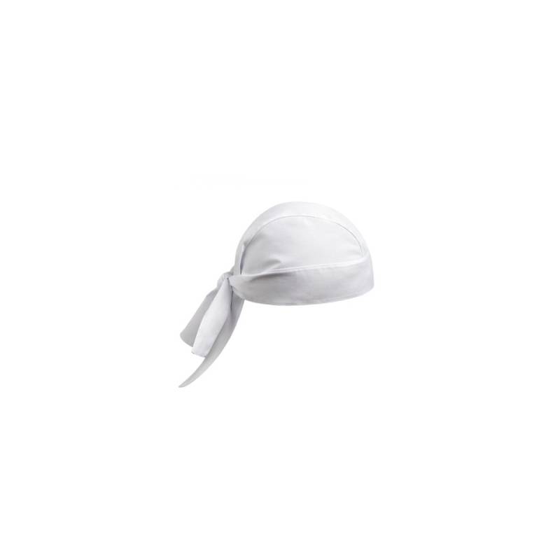 Bandana de chef en coton blanc Egochef