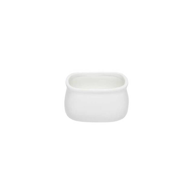 Portabolsas porcelana blanca cm 8x6x4,5