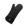 Gant de cuisine gastro en silicone et coton noir cm 38