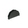 Servilletero Cloud de acero inoxidable negro