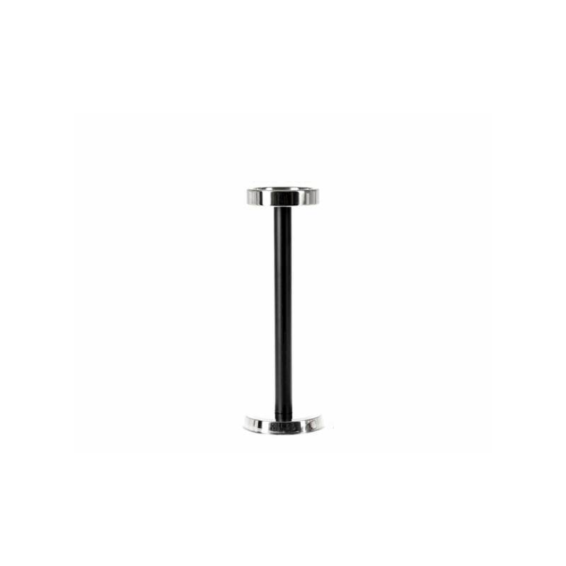 Colonne de seau à glace en acier peint en noir 67 cm