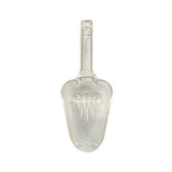 Cuillère à glace en plastique transparent 8 oz.