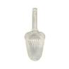 Cuchara para hielo de plástico transparente 8 oz.