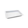 Gastronomie 1/1 plat rectangulaire en porcelaine blanche cm 53x32x6,5