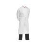 Delantal de cintura con bolsillo Egochef 70x70cm blanco