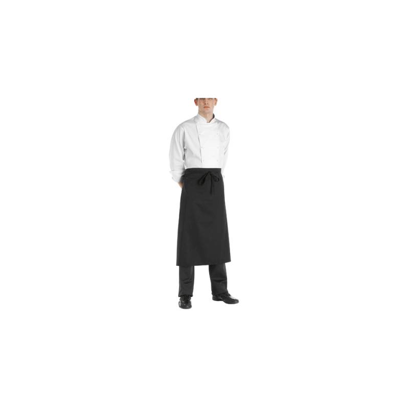 Tablier français Egochef 110 x 90 cm noir