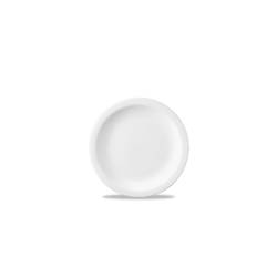 Nova Churchill Line plato de cerámica vitrificada blanco cm 17,8