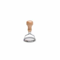 Molde redondo para raviolis de madera y acero 4,8 cm
