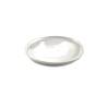 Plato ovalado sencillo de porcelana blanca 30x25,5 cm