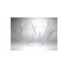 Onda seau en plexiglas transparent 40x28,5 cm
