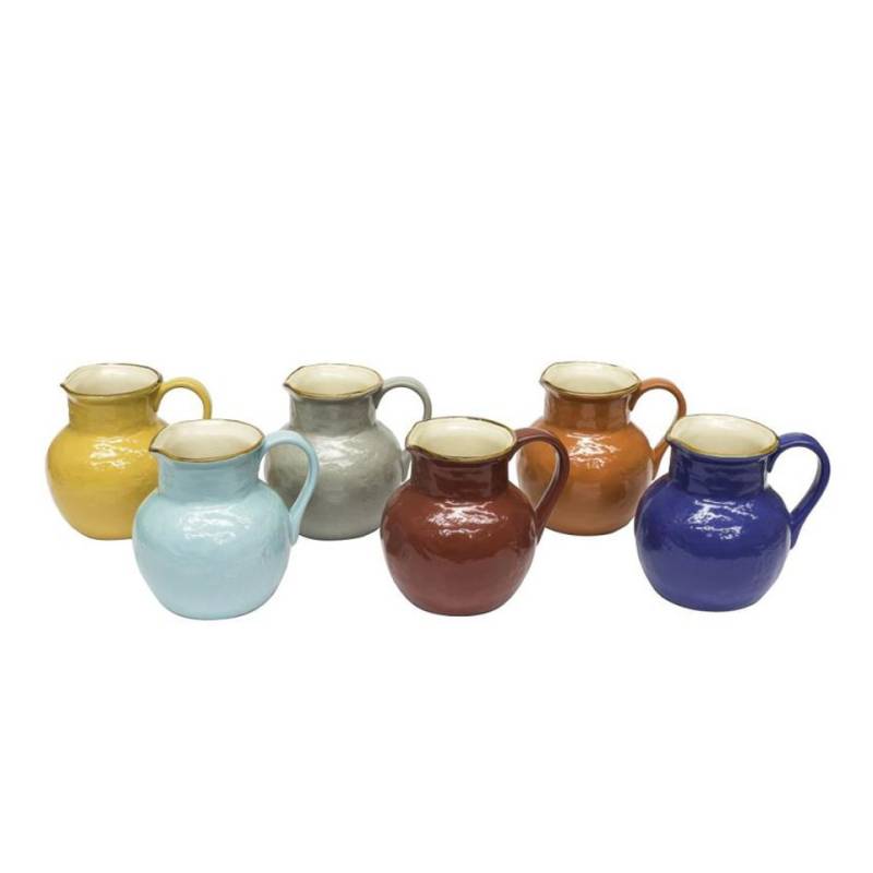 Brocca Mediterraneo Novità Home in ceramica colorata lt 2
