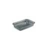 Recipiente rectangular desechable de aluminio para alimentos lt 2