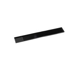 Tapis de bar Bande de caoutchouc noir 59x7,5 cm