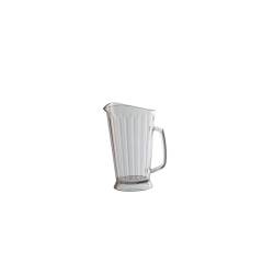 Jarra de policarbonato Cuadrada transparente lt 1,8