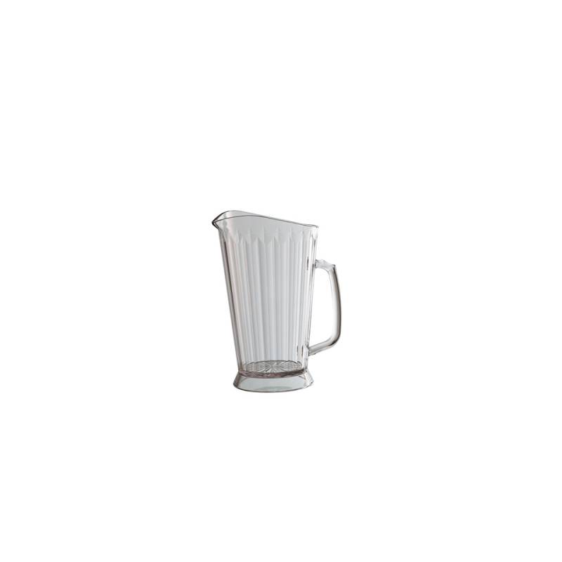 Pichet en polycarbonate Transparent carré lt 1,8
