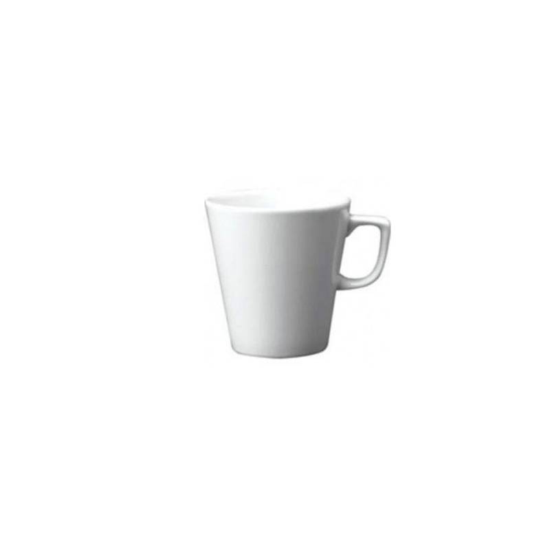 Tasse à café et à lait Churchill Beverage Line céramique vitrifiée blanche cl 28
