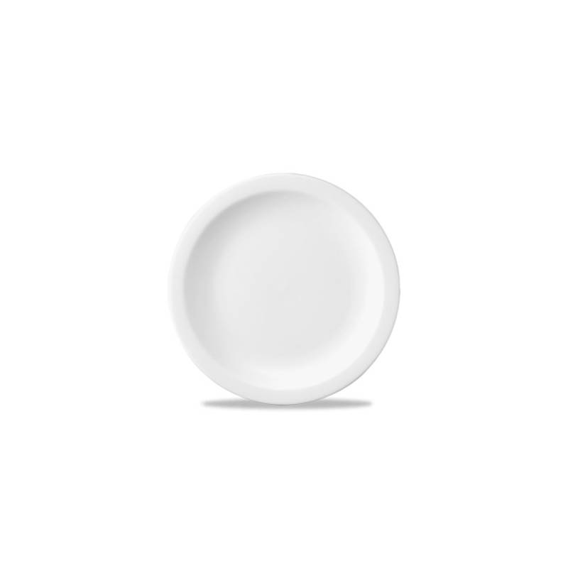 Nova Churchill Line plato de cerámica vitrificada blanco cm 23