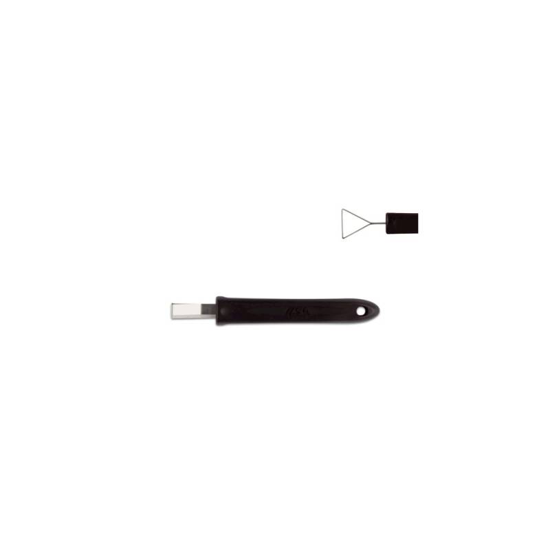 Decorador triangular de acero inoxidable Ilsa