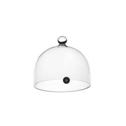 Cloche Rubì avec valve 100% verre Chef cm 13