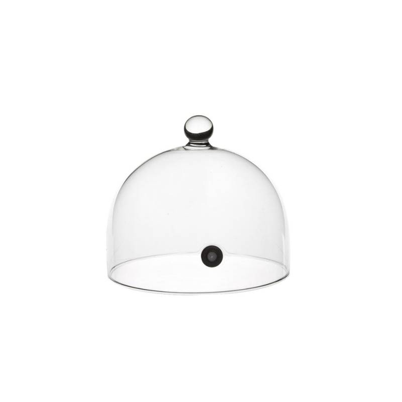 Cloche Rubì avec valve 100% verre Chef cm 13
