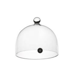 Campana Rubì con válvula 100% vidrio Chef cm 18
