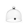 Cloche Rubì avec valve 100% verre Chef cm 18