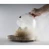 Campana Rubì con válvula 100% vidrio Chef cm 18