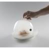 Cloche Rubì avec valve 100% verre Chef cm 18