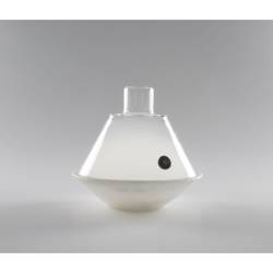 Dôme Taijine avec valve 100% verre Chef cm 18