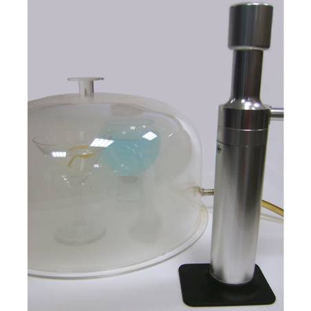 Cloche en plexiglas pour les fumeurs