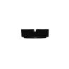 Cendrier empilable Arcoroc en verre noir 8,5 cm