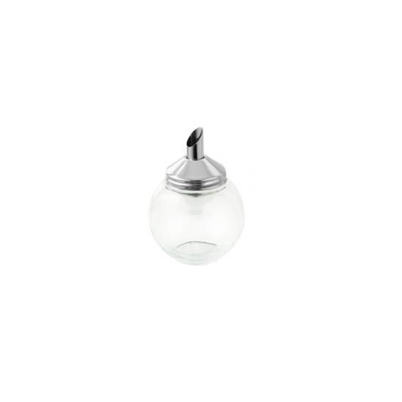 Sucrier en verre et acier inoxydable Stoha