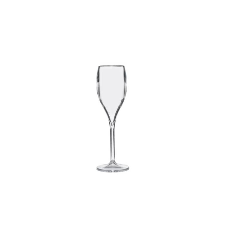 Flauta Policarbonato Opal Transparente 15 cl