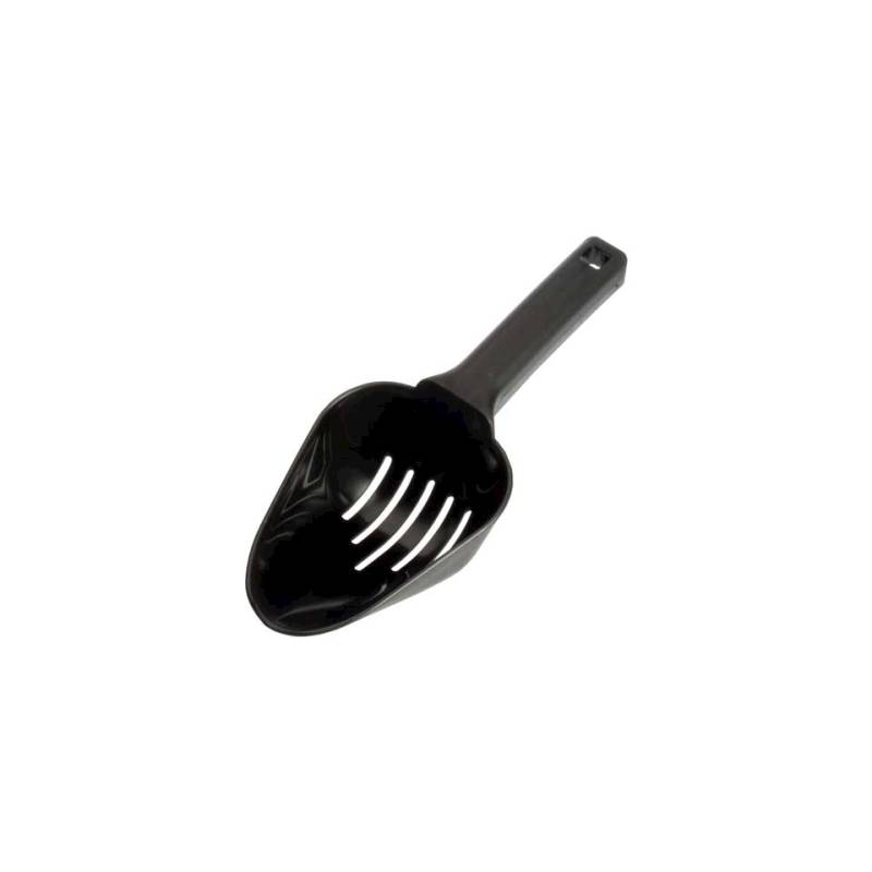 Seau à glace en plastique noir perforé