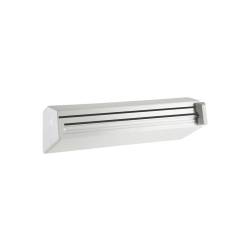 Distributeur de film transparent en plastique blanc 40x12 cm