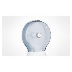 Portarrollos de plástico transparente con cenicero 32 cm