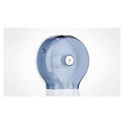 Porta rotoli di carta igienica in plastica trasparente con posacenere 22 cm