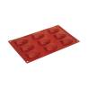Flexipad madeleine 18 silicona impresiones marrón cm 30x17,5
