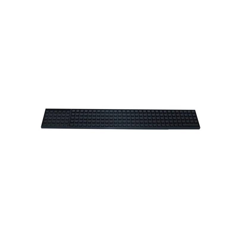 MC tapis en caoutchouc/tapis de barre 51x8cm noir