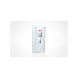 Porte-sac de toilette en plastique blanc