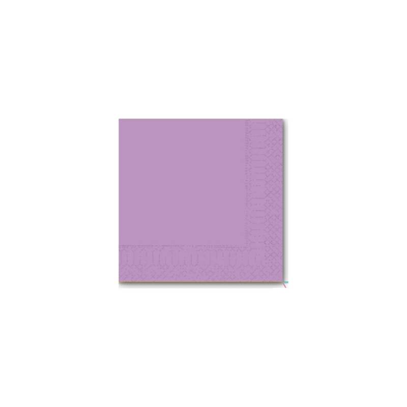 Cellulose napkin 2-ply lilac cm 33x33