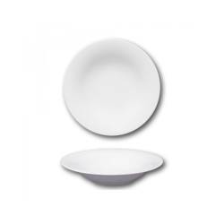 Napoli Saturnia bol à pâtes en porcelaine blanche cm 26