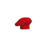 Egochef gorro de cocinero clásico poliéster algodón rojo