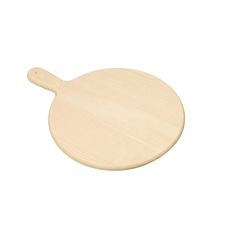 Planche à découper la polenta avec manche en bois cm 50