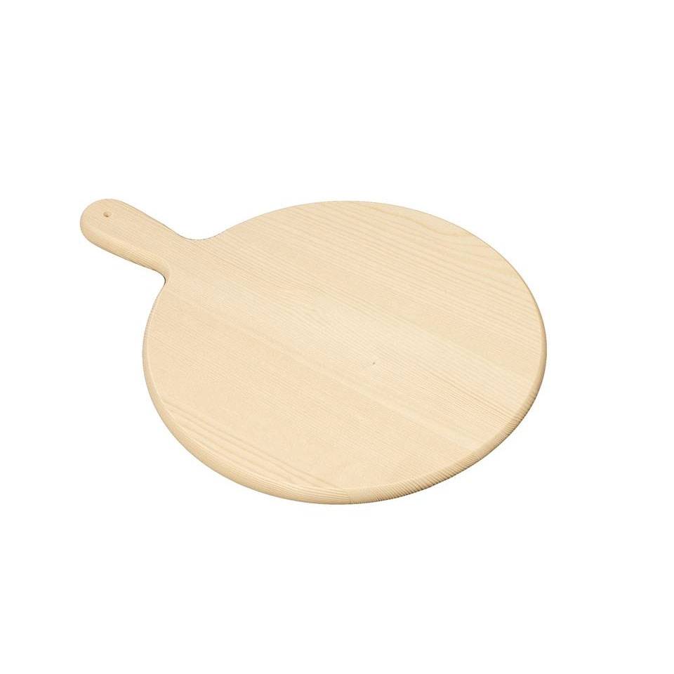 Tabla para cortar polenta con mango de madera cm 50